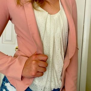 Pink blazer